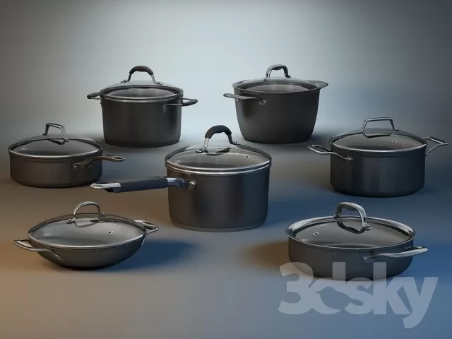 KITCHEN – TABLEWARE 3D MODELS – 035