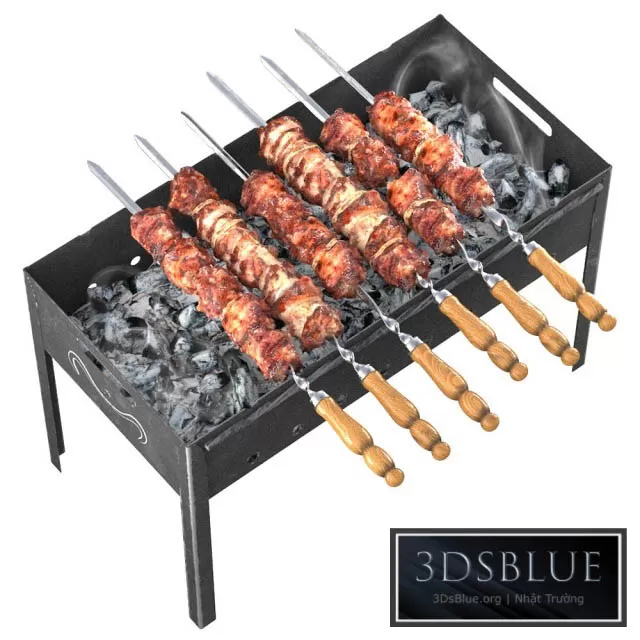 ARCHITECTURE – BABECUE & GRILL – 3DSKY Models – 3