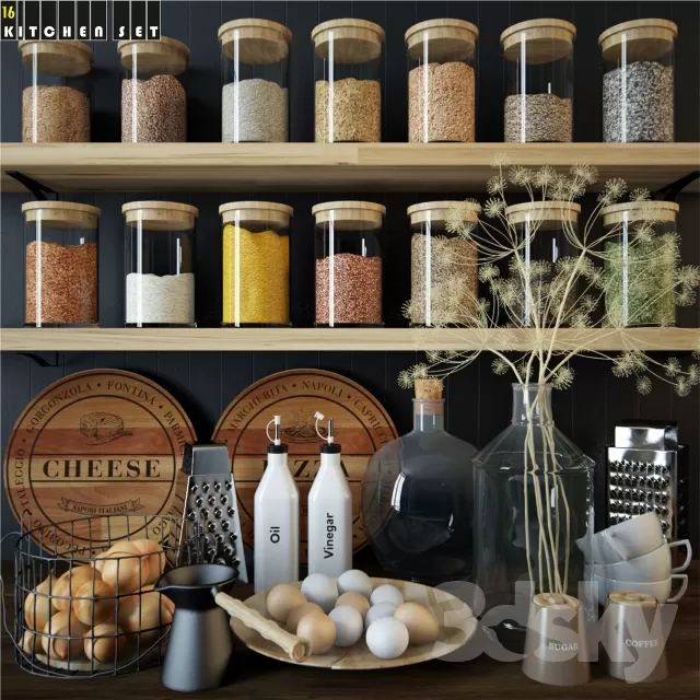 KITCHEN – TABLEWARE 3D MODELS – 116