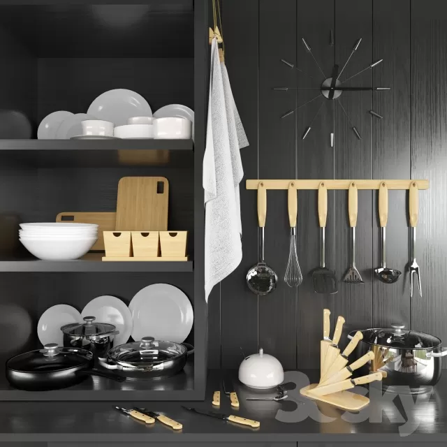 KITCHEN – TABLEWARE 3D MODELS – 121