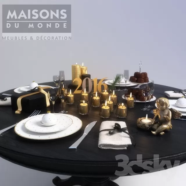 KITCHEN – TABLEWARE 3D MODELS – 122