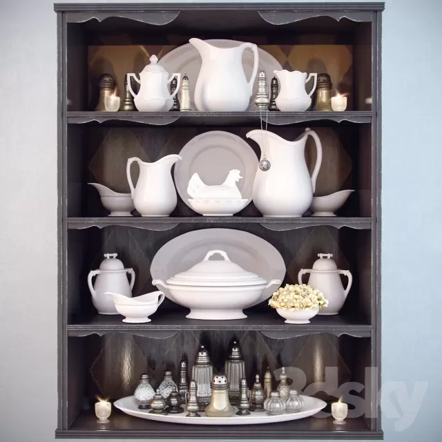 KITCHEN – TABLEWARE 3D MODELS – 127