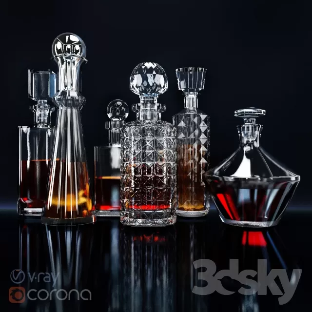 KITCHEN – TABLEWARE 3D MODELS – 198