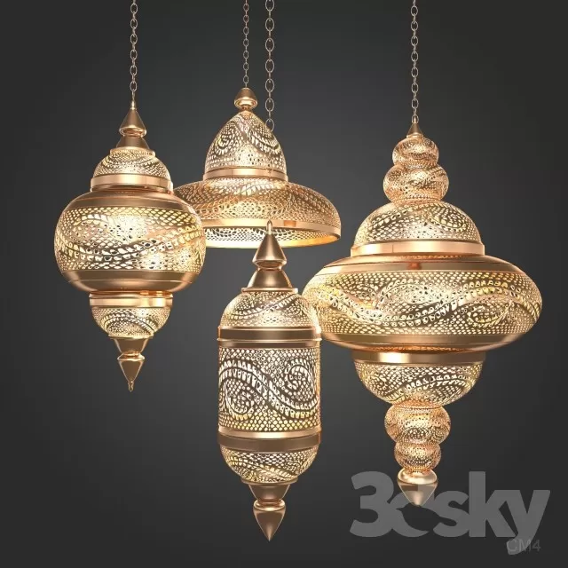 LIGHTING – CEILING LIGHT – 3DS MAX MODELS – 034