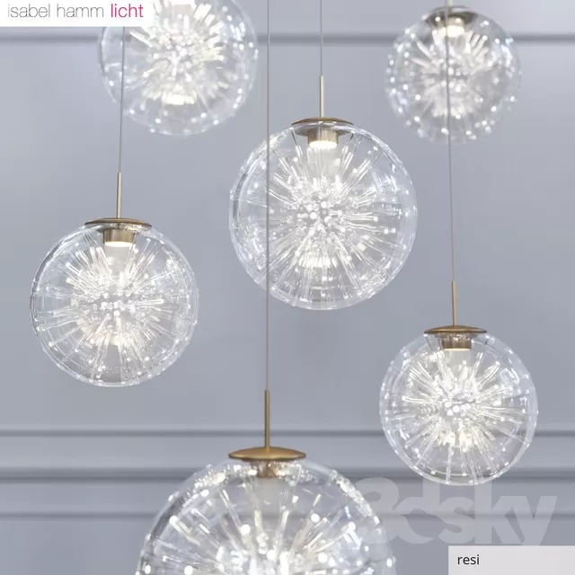 LIGHTING – CEILING LIGHT – 3DS MAX MODELS – 107