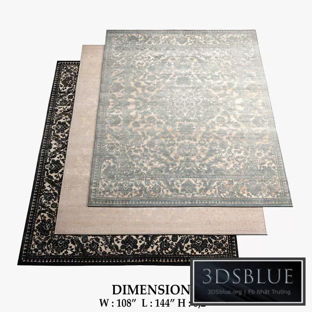 DECORATION – CARPETS – 3DSKY Models – 2038 DECORATION – CARPETS – 3DSKY Models – 2038