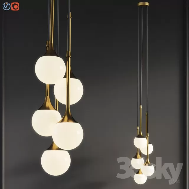 LIGHTING – CEILING LIGHT – 3DS MAX MODELS – 185
