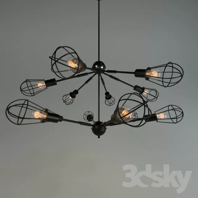 LIGHTING – CEILING LIGHT – 3DS MAX MODELS – 372 LIGHTING – CEILING LIGHT – 3DS MAX MODELS – 372