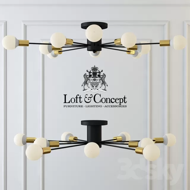 LIGHTING – CEILING LIGHT – 3DS MAX MODELS – 605