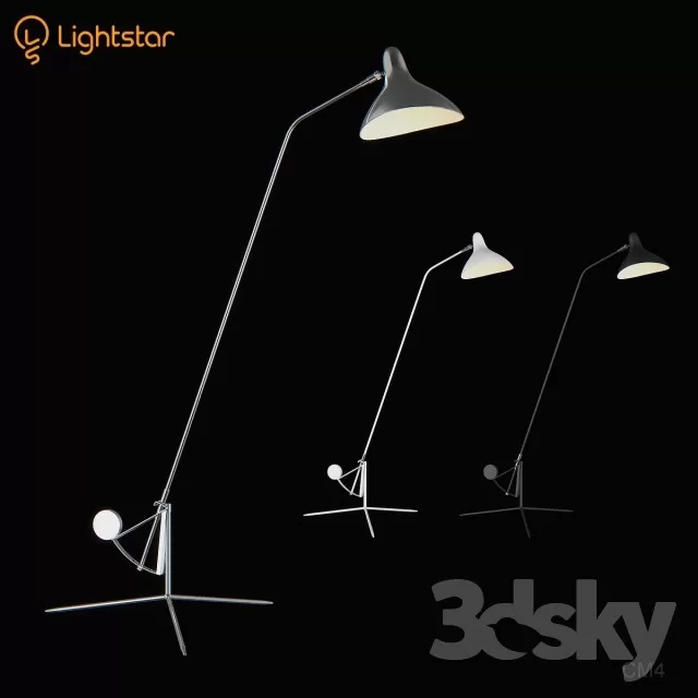 LIGHTING – FLOOR LAMP – 3DS MAX MODELS – 005
