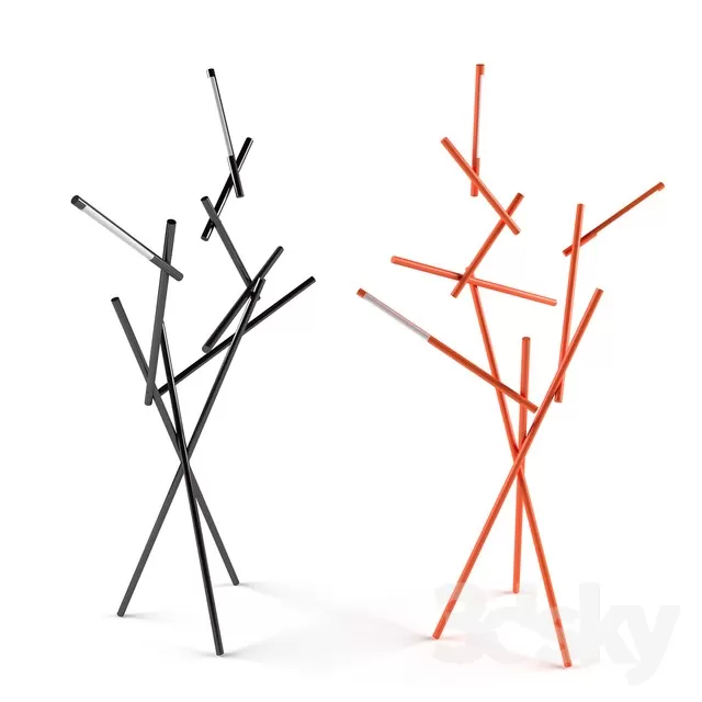 LIGHTING – FLOOR LAMP – 3DS MAX MODELS – 020