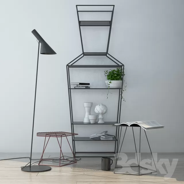 LIGHTING – FLOOR LAMP – 3DS MAX MODELS – 035