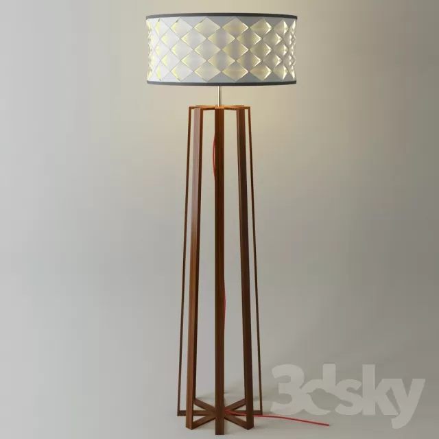 LIGHTING – FLOOR LAMP – 3DS MAX MODELS – 036