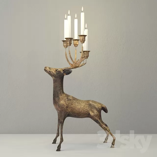 LIGHTING – FLOOR LAMP – 3DS MAX MODELS – 043