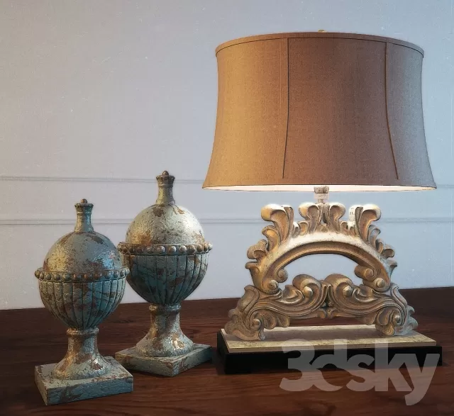 LIGHTING – TABLE LAMP – 3DSKYMODELS – 101