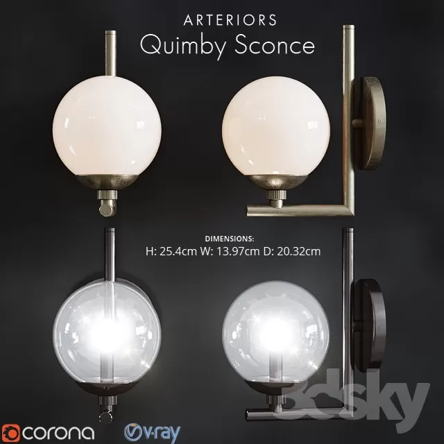 LIGHTING – WALL LIGHT – 3DSKYMODELS – 008