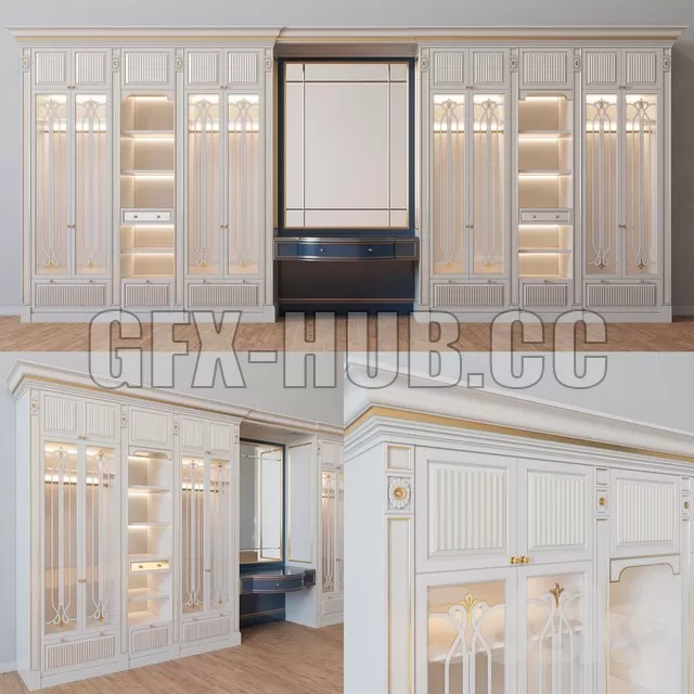 MIRROR – Classic Wardrobe with mirror MIRROR – Classic Wardrobe with mirror