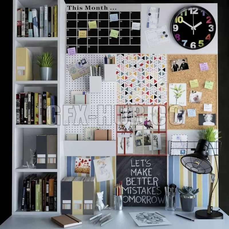 OFFICE – Decorative set for your desktop