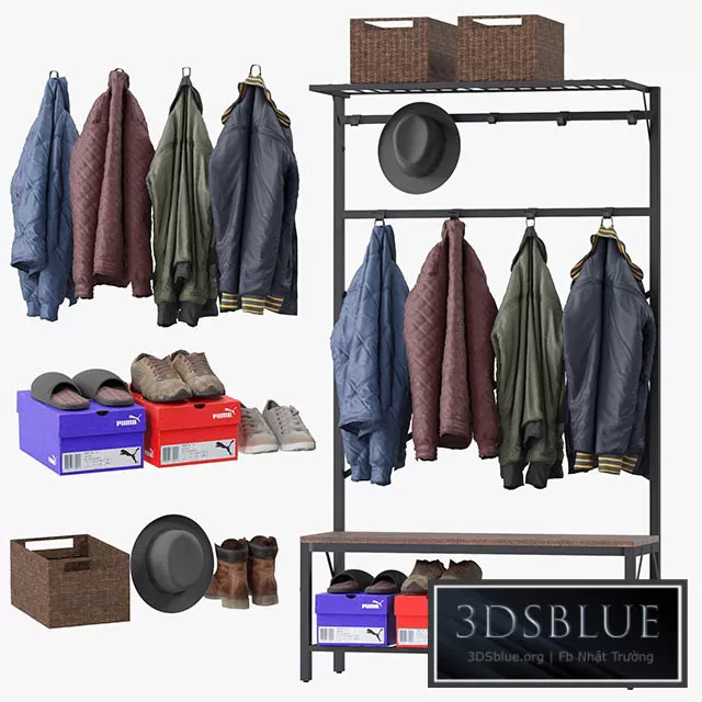 DECORATION – CLOTHES – 3DSKY Models – 2341