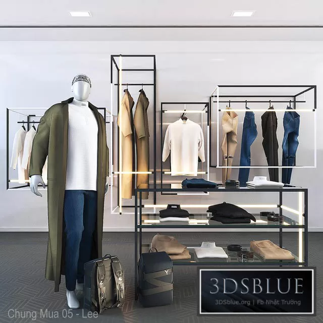 DECORATION – CLOTHES – 3DSKY Models – 2344