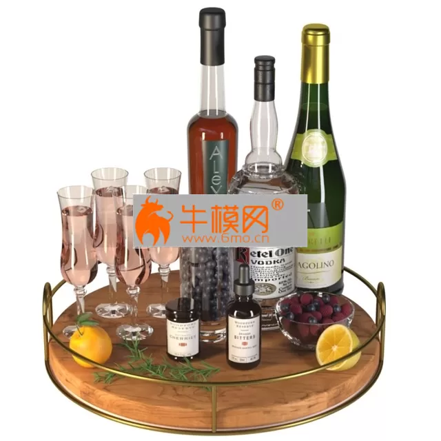 PRO MODELS – Alcoholic Champagne Set