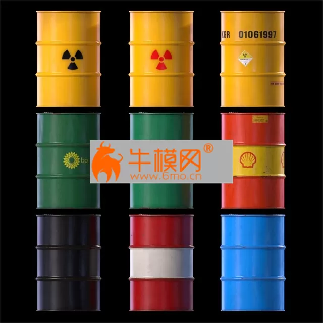 PRO MODELS – Barrels Pack PBR