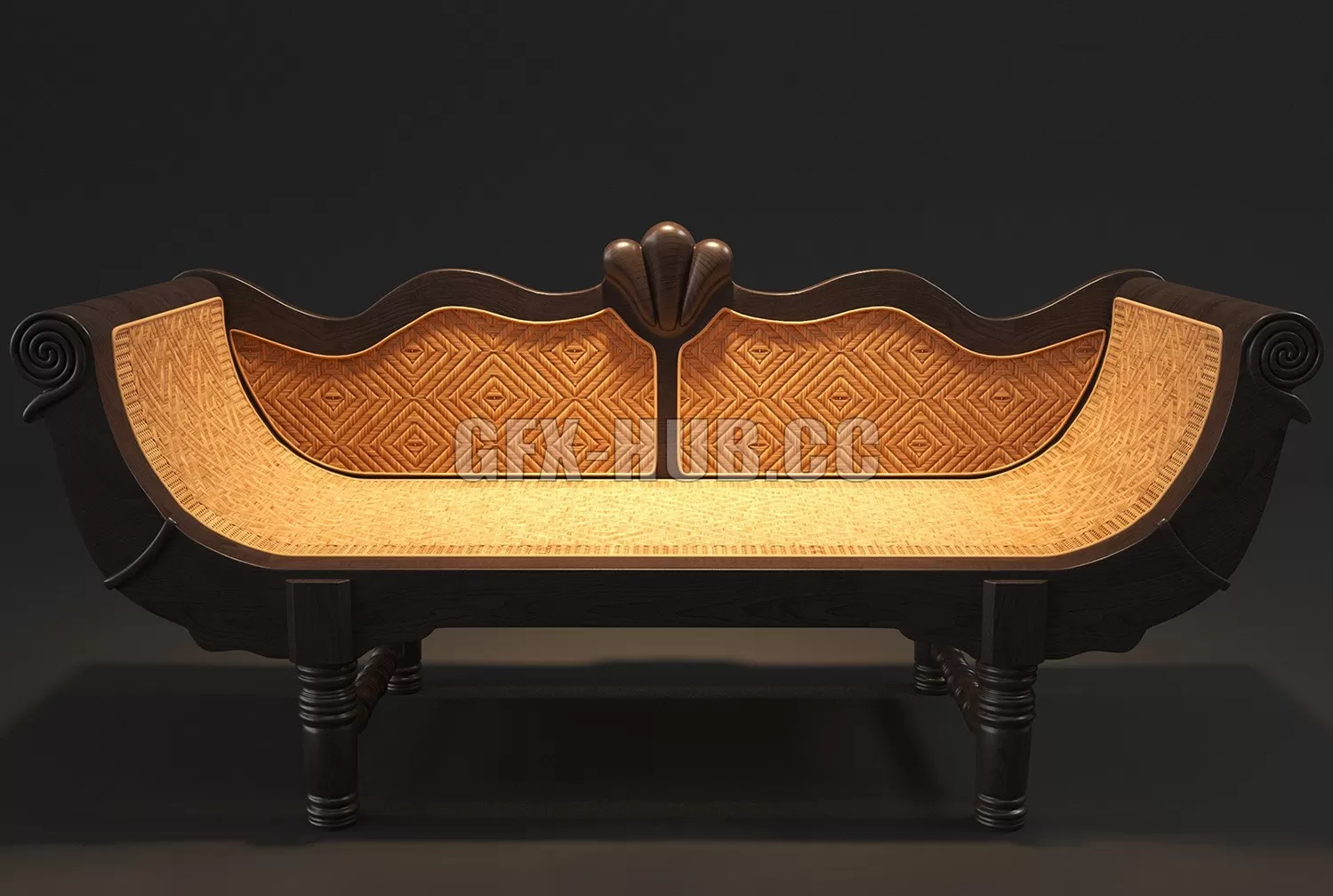 PRO MODELS – Bench Colonial by NguyenMinhKhoa