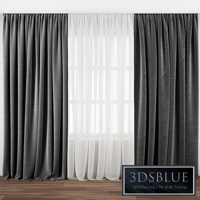DECORATION – CURTAIN – 3DSKY Models – 2404