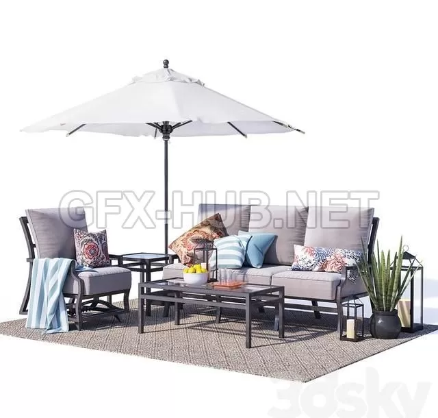 PRO MODELS – Canyon metal furniture set