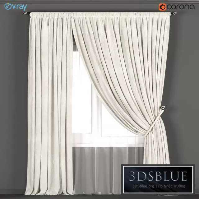 DECORATION – CURTAIN – 3DSKY Models – 2410