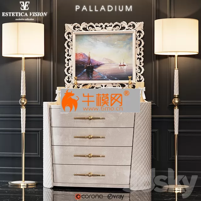 PRO MODELS – Chest of drawers Palladium