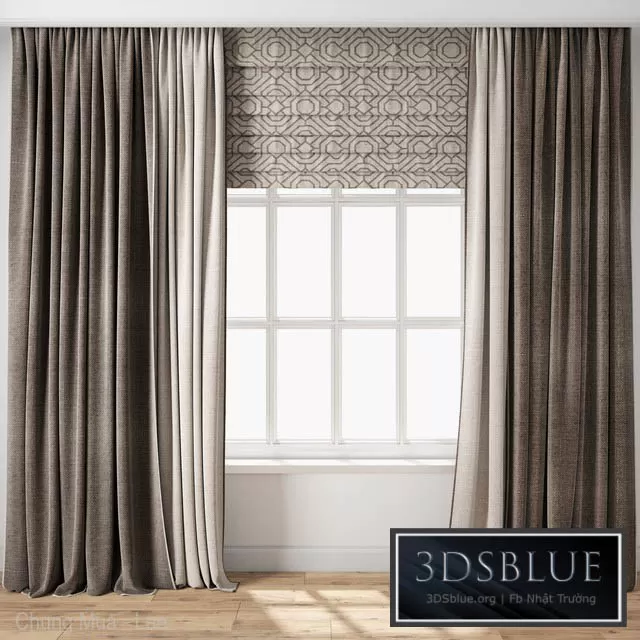 DECORATION – CURTAIN – 3DSKY Models – 2416