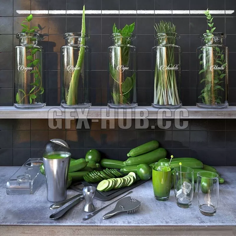 PRO MODELS – Cocktail set