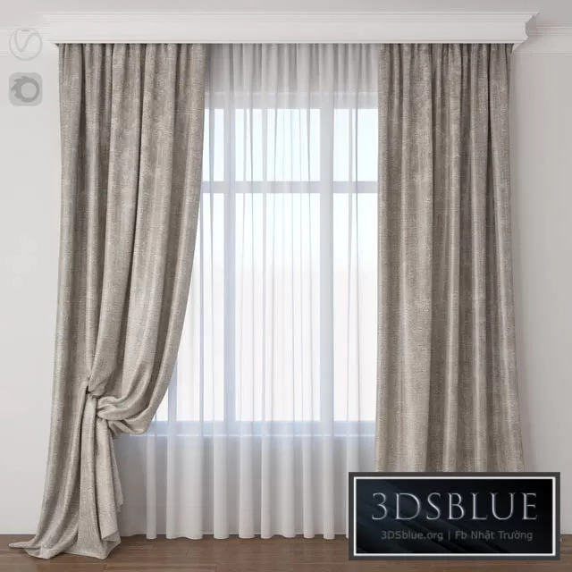 DECORATION – CURTAIN – 3DSKY Models – 2424