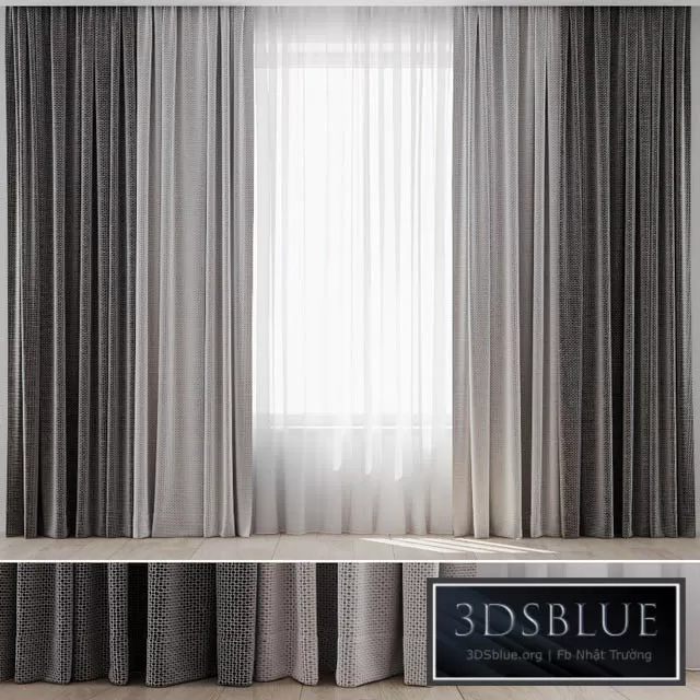 DECORATION – CURTAIN – 3DSKY Models – 2428