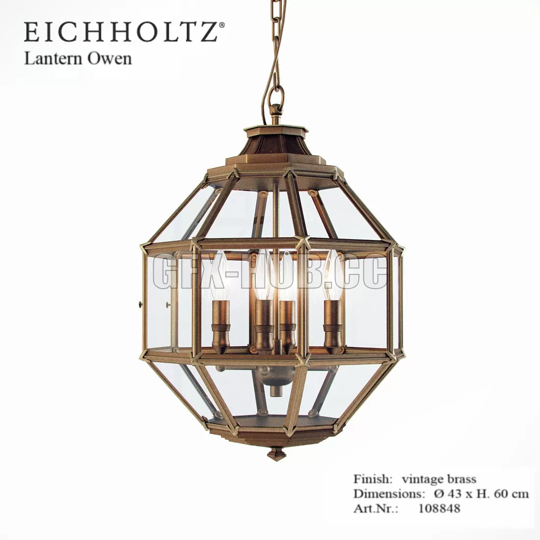 PRO MODELS – Eichholtz Lantern Owen