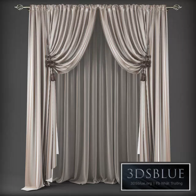 DECORATION – CURTAIN – 3DSKY Models – 2434