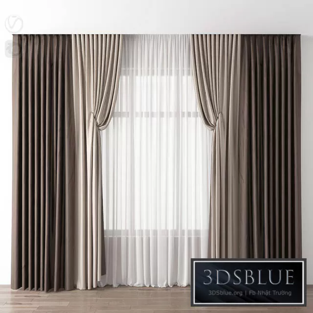 DECORATION – CURTAIN – 3DSKY Models – 2437