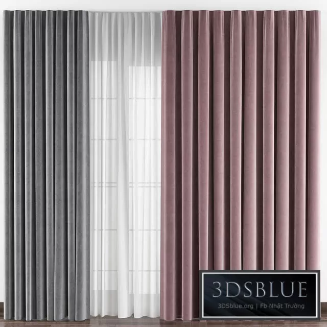 DECORATION – CURTAIN – 3DSKY Models – 2439