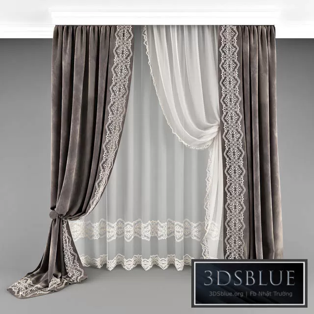 DECORATION – CURTAIN – 3DSKY Models – 2444