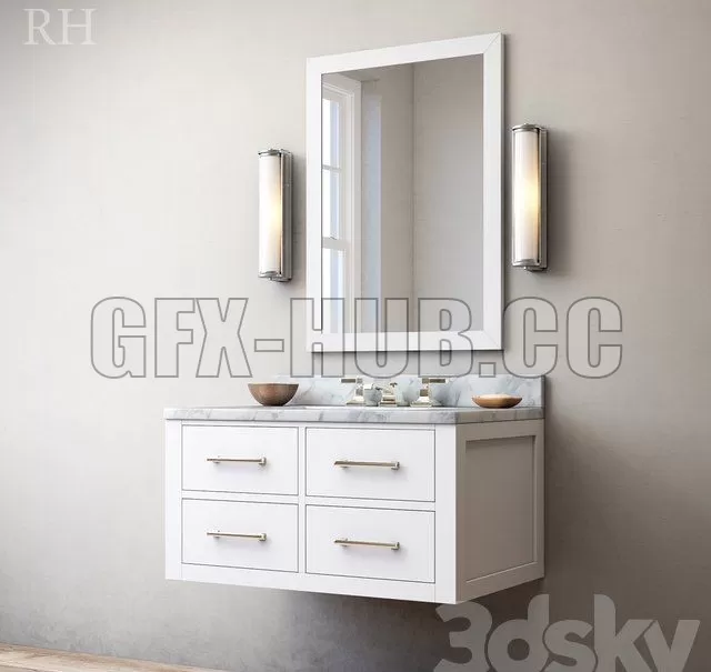 PRO MODELS – HUTTON SINGLE FLOATING VANITY