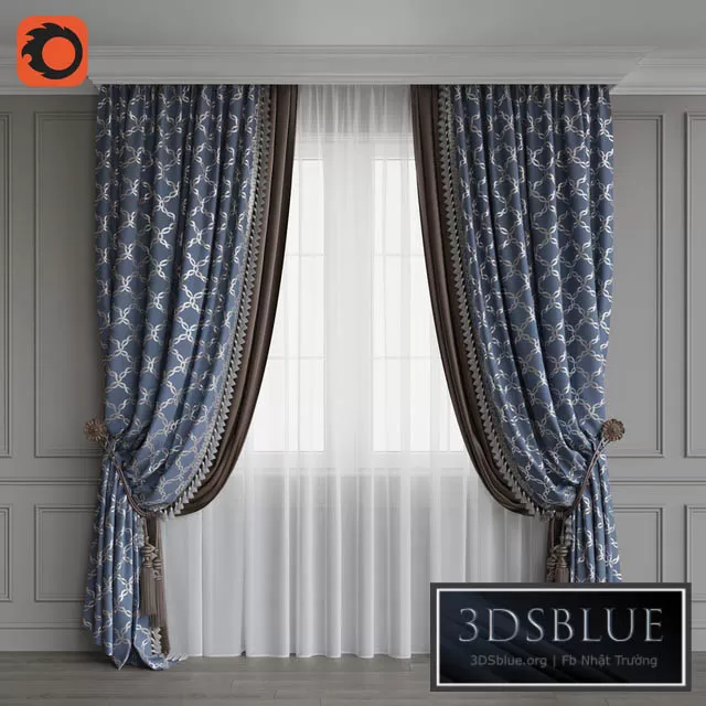 DECORATION – CURTAIN – 3DSKY Models – 2448