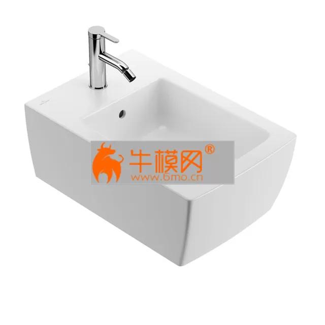 PRO MODELS – Memento 2.0 Wall-mounted Bidet by Villeroy&Boch