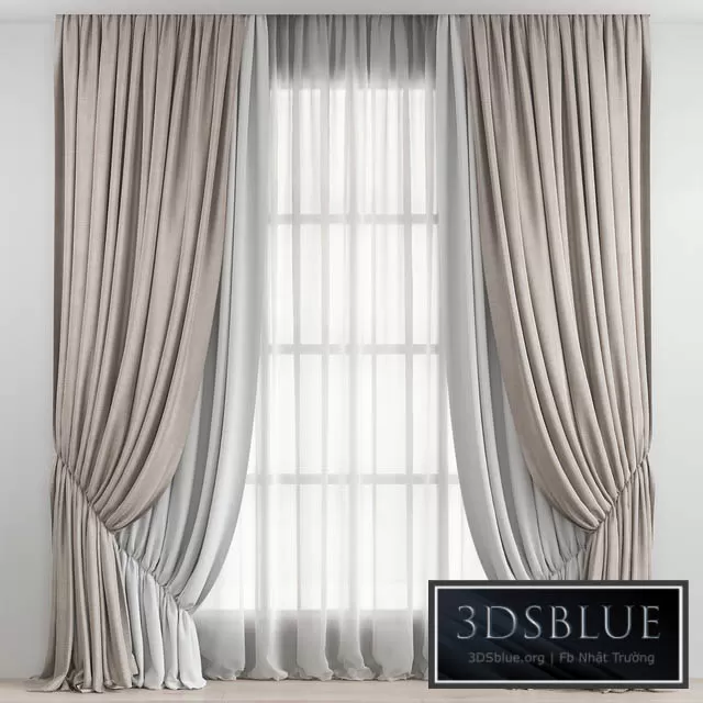 DECORATION – CURTAIN – 3DSKY Models – 2455
