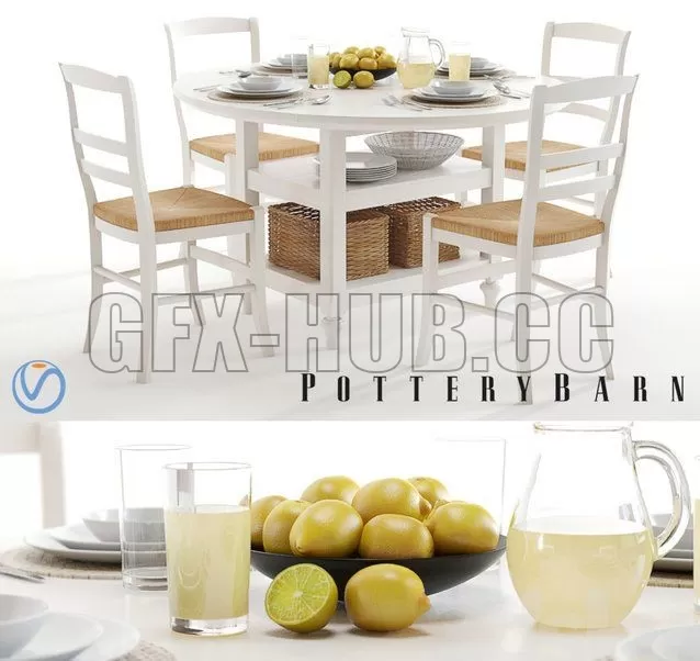 PRO MODELS – Pottery Barn Shayne and Isabella white