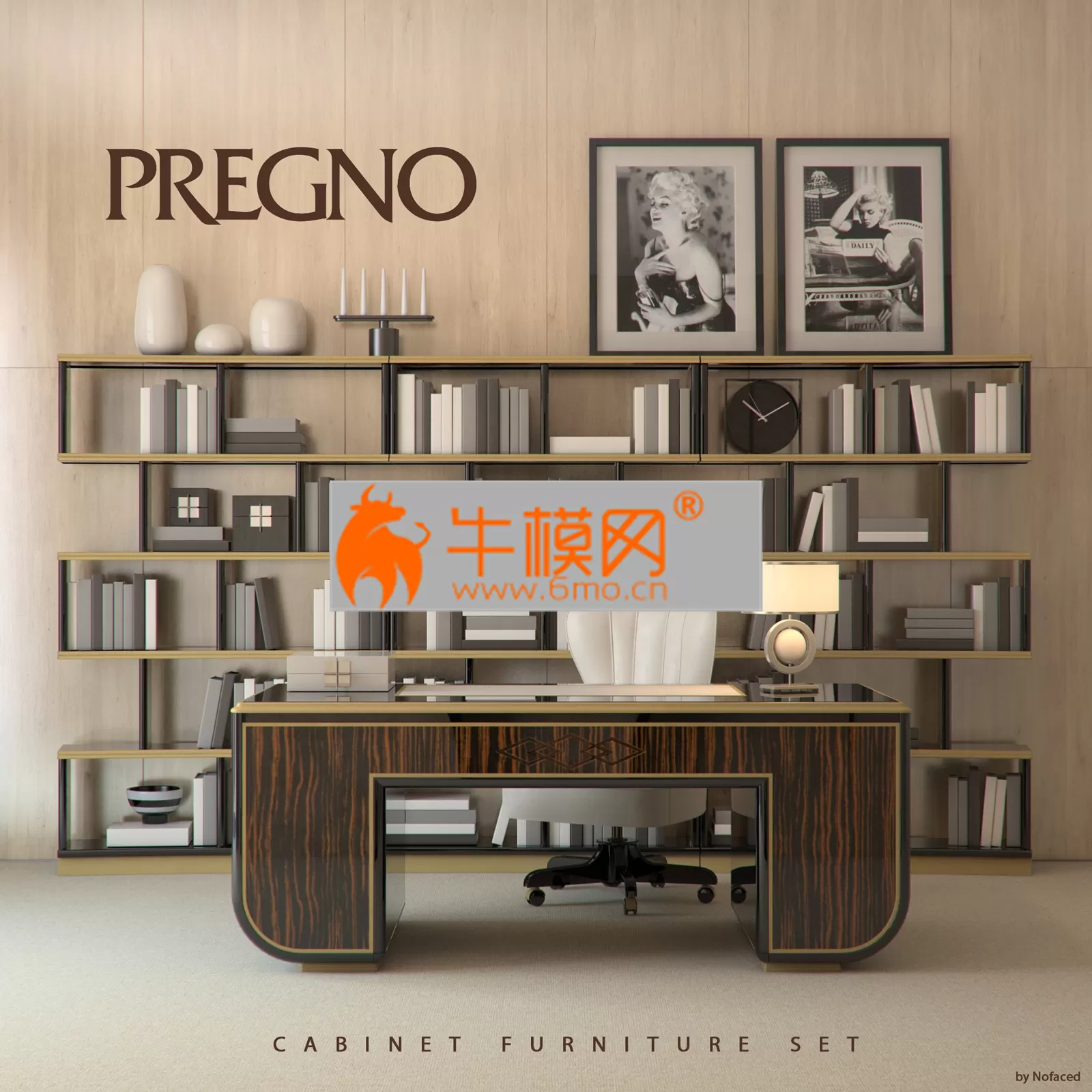 PRO MODELS – Pregno cabinet set