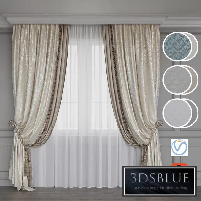DECORATION – CURTAIN – 3DSKY Models – 2464