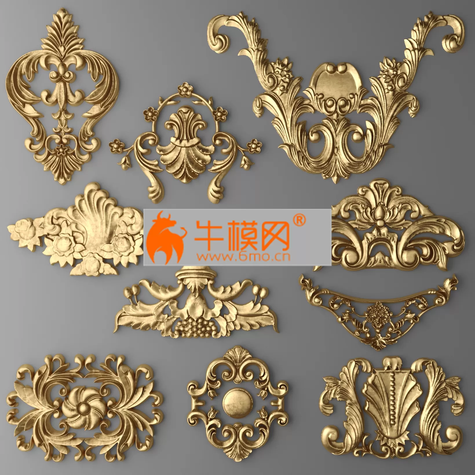 PRO MODELS – Stucco carved elements PRO MODELS – Stucco carved elements