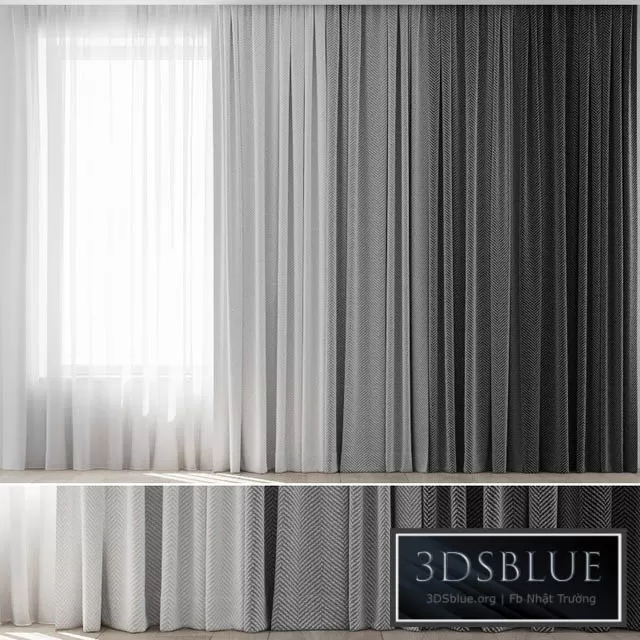 DECORATION – CURTAIN – 3DSKY Models – 2468