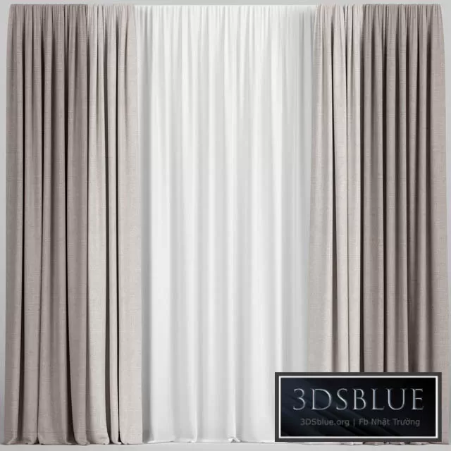 DECORATION – CURTAIN – 3DSKY Models – 2477